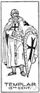 Knight Templar - a man who belongs to a Masonic order in the United States