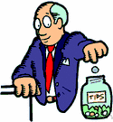 backsheesh - a relatively small amount of money given for services rendered (as by a waiter)
