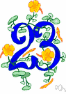 XXIII - the cardinal number that is the sum of twenty-two and one