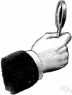 hand glass - a mirror intended to be held in the hand