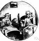 twin-bedded - having twin beds