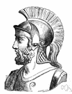 Themistocles - Athenian statesman who persuaded Athens to build a navy and then led it to victory over the Persians (527-460 BC)