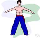 abdominal breathing - breathing in which most of the respiratory effort is done by the abdominal muscles