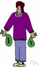 fat cat - a wealthy and privileged person