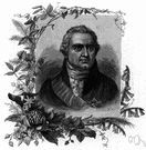 Banks - English botanist who accompanied Captain Cook on his first voyage to the Pacific Ocean (1743-1820)