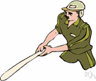 safety - (baseball) the successful act of striking a baseball in such a way that the batter reaches base safely