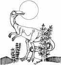coelophysis - one of the oldest known dinosaurs