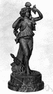 bacchante - (classical mythology) a priestess or votary of Bacchus