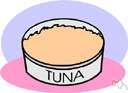 tuna - important warm-water fatty fish of the genus Thunnus of the family Scombridae