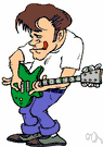 guitar pick - a plectrum used to pluck a guitar