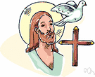 Sacred Trinity - the union of the Father and Son and Holy Ghost in one Godhead