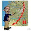 advection - (meteorology) the horizontal transfer of heat or other atmospheric properties