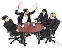 animadvert - express blame or censure or make a harshly critical remark