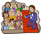 engagement - the act of sharing in the activities of a group