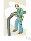 pipe fitter - a craftsman who installs and repairs pipes and fixtures and appliances