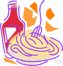pasta sauce - any of numerous sauces for spaghetti or other kinds of pasta