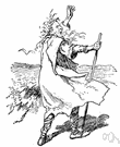 King Lear - the hero of William Shakespeare's tragedy who was betrayed and mistreated by two of his scheming daughters