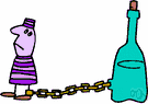 Imbiber - a person who drinks alcoholic beverages (especially to excess)