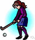 field hockey - a game resembling ice hockey that is played on an open field