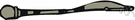 surgical knife - a very sharp knife used in surgery
