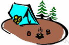 bivouac - a site where people on holiday can pitch a tent