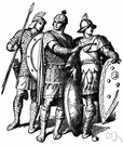 Praetorian Guard - a member of the Praetorian Guard