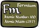 FM - a radioactive transuranic metallic element produced by bombarding plutonium with neutrons