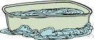bath water - water used for a bath