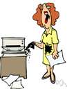 toner - a black or colored powder used in a printer to develop a xerographic image
