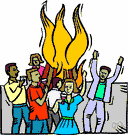 socializing - the act of meeting for social purposes