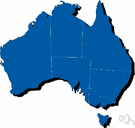 Australia - a nation occupying the whole of the Australian continent
