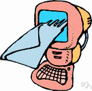 messaging - the sending and processing of e-mail by computer