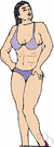 woman's body - the body of an adult woman