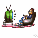 viewing audience - the audience reached by television