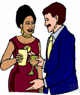 cocktail party - an afternoon party at which cocktails are served