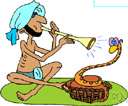 snake charmer
