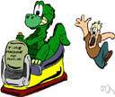 time machine - a science fiction machine that is supposed to transport people or objects into the past or the future