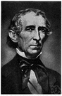 John Tyler - elected vice president and became the 10th President of the United States when Harrison died (1790-1862)