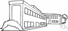 private school - a school established and controlled privately and supported by endowment and tuition