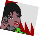 telephone call - a telephone connection