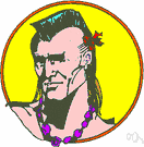 Mohawk - a member of the Iroquoian people formerly living along the Mohawk River in New York State