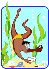 pearl diver - a diver who searches for molluscs containing pearls