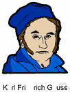 Karl Friedrich Gauss - German mathematician who developed the theory of numbers and who applied mathematics to electricity and magnetism and astronomy and geodesy (1777-1855)