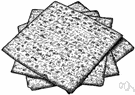 graham cracker - semisweet whole-wheat cracker