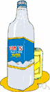 sparkling water - effervescent beverage artificially charged with carbon dioxide