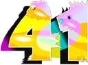 41 - being one more than forty