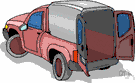 delivery truck - a van suitable for delivering goods or services to customers