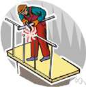 Melter - a worker who melts substances (metal or wax etc.)