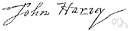 John Hancock - a person's own signature