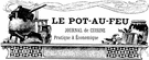 pot-au-feu - traditional French stew of vegetables and beef
